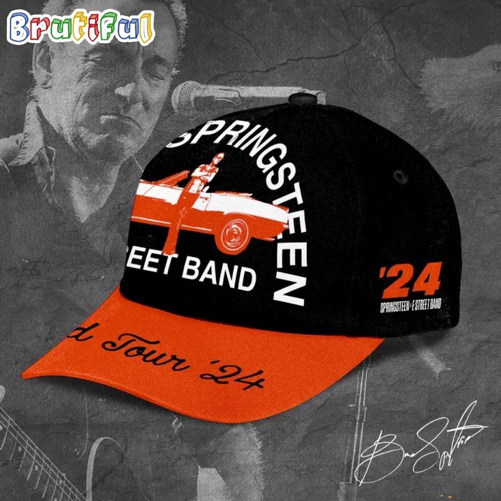 Bruce Springsteen E Street Band World Tour 2024 Baseball Cap 2