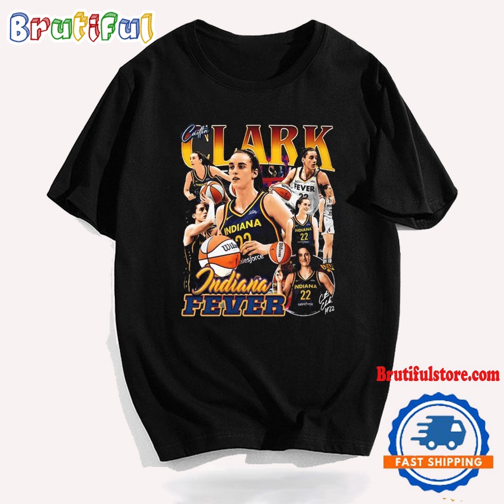 Caitlin Clark Indiana Fever 2024 Basketball Graphics Signature Design T Shirt