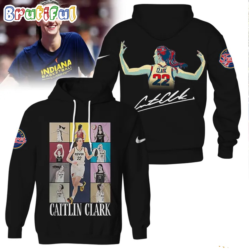 Caitlin Clark WNBA Basketball 2024 Signature 3D Hoodie