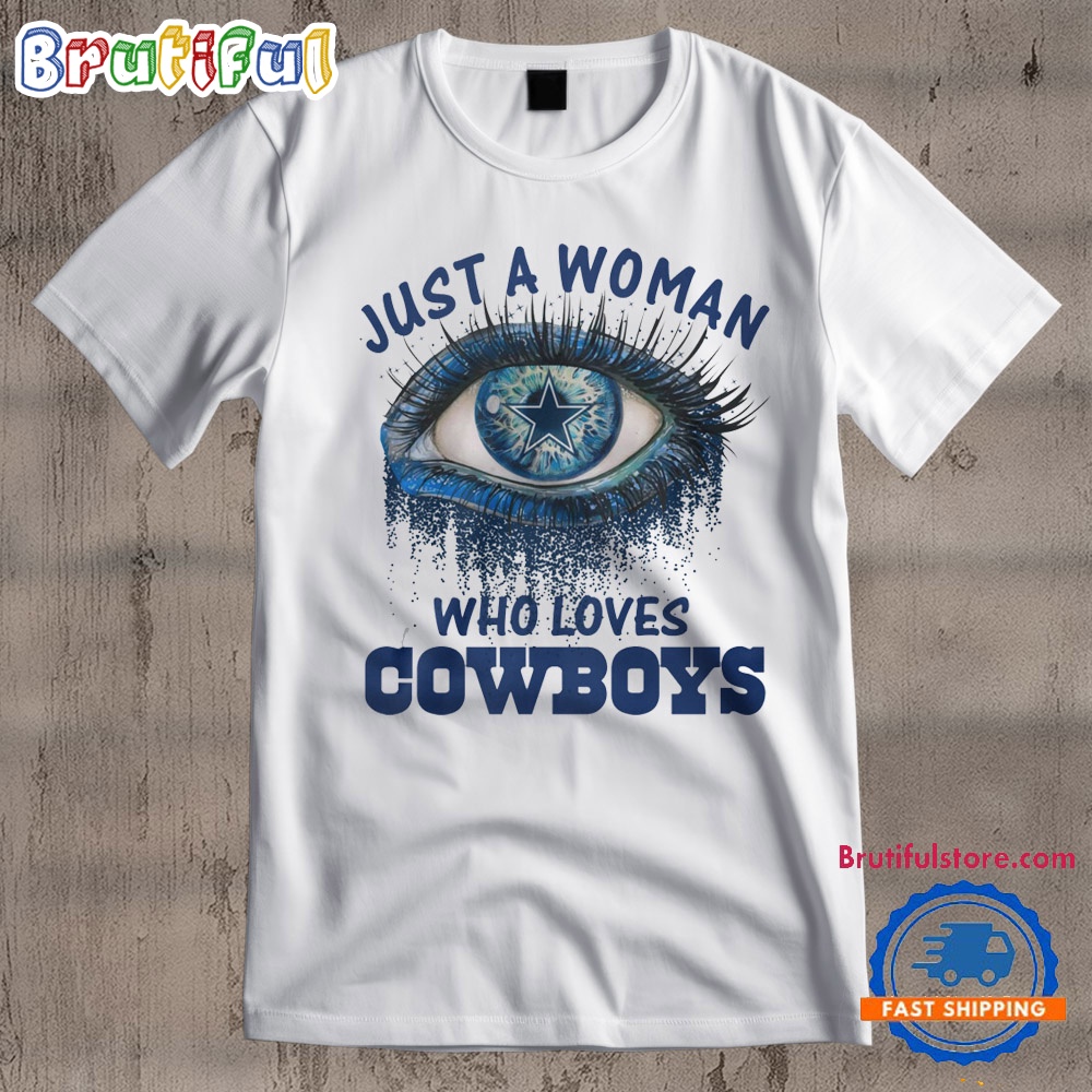 Carolina Panthers Fooball Shirt Just A Woman Who Lover Cowboys T Shirt