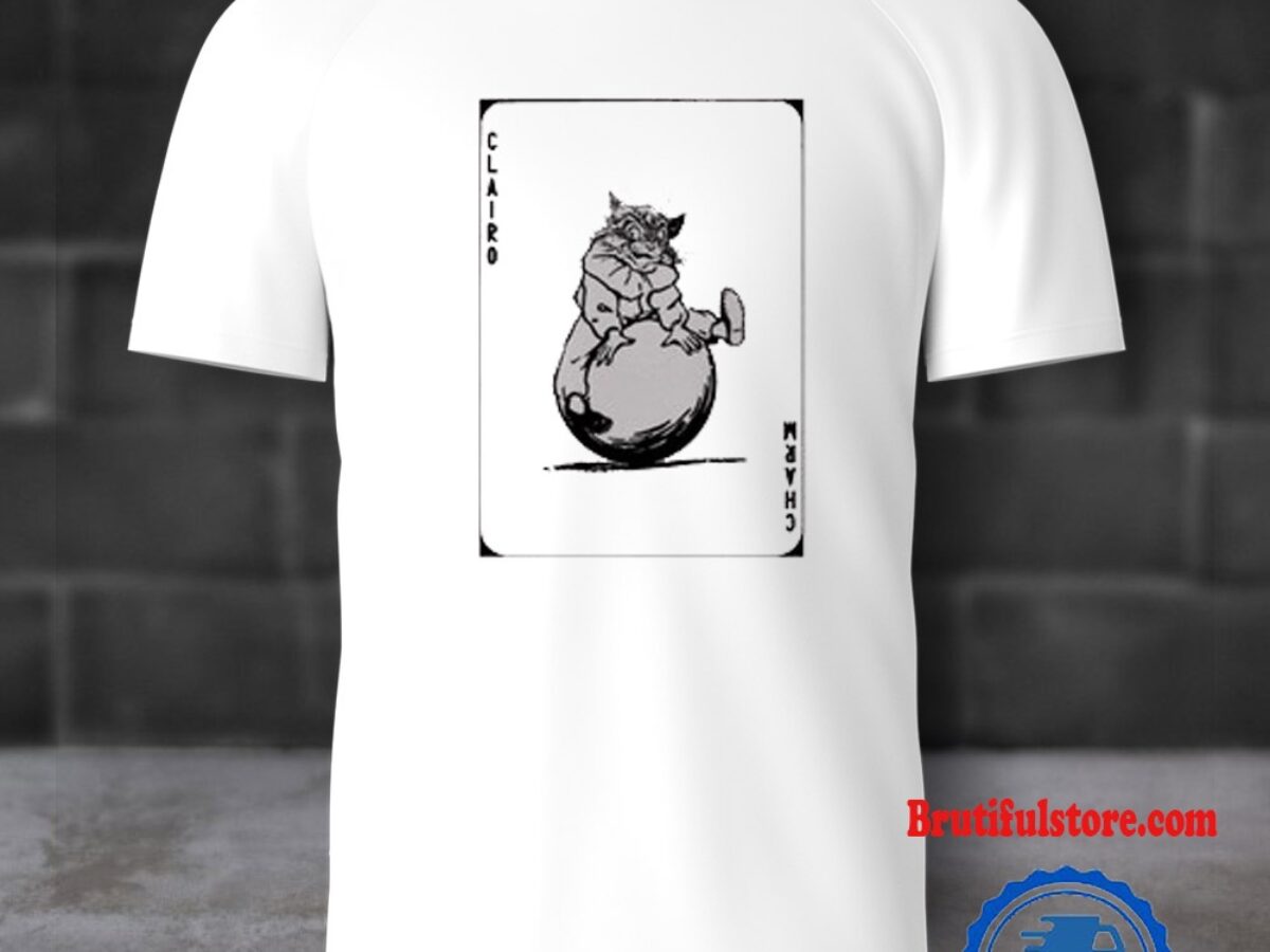 Clairo Charm 公式Tシャツ Mサイズ Clairo Charm Cat Tee 2024 Tour New Logo Merch T-Shirts