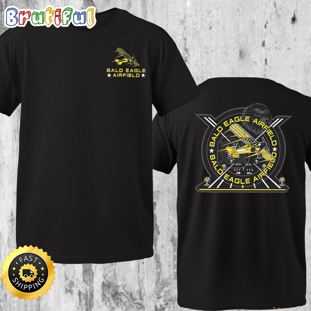 Cleetus Mcfarland Bald Eagle Airfield Vintage T Shirt