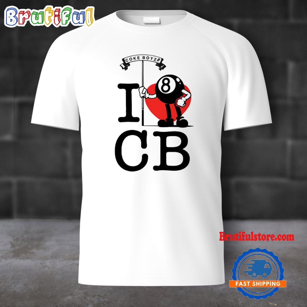 Coke Boys Eight Ball I Love CB 2024 T Shirt