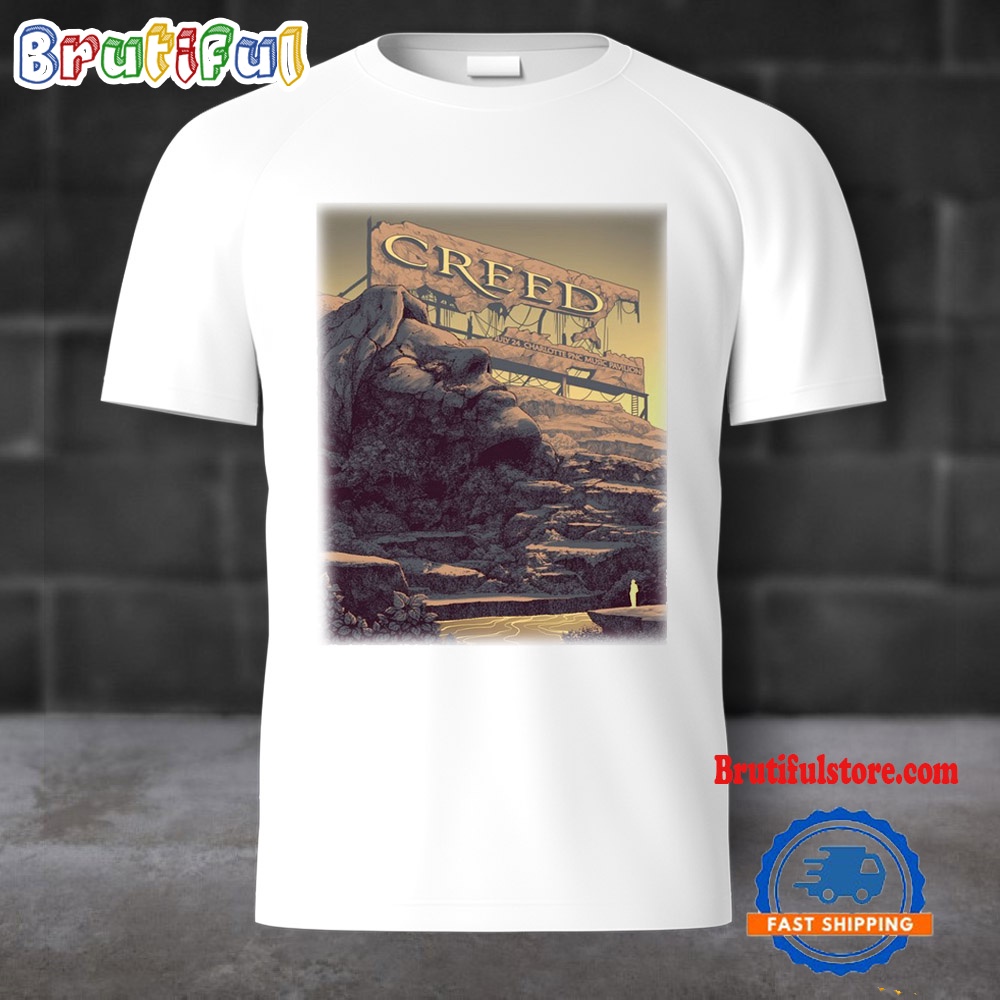 Creed July 24 2024 PNC Music Pavilion in Charlotte NC T Shirt