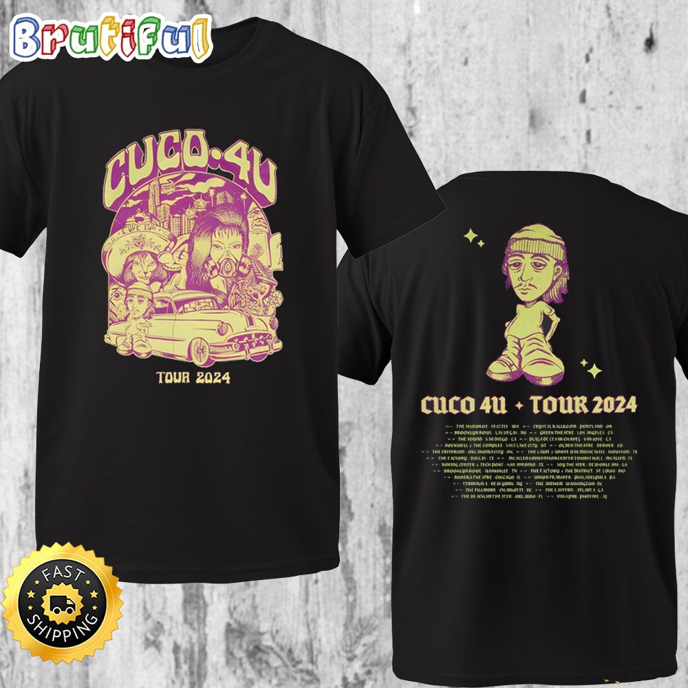 Cuco 4U Tour 2024 Vintage T Shirt