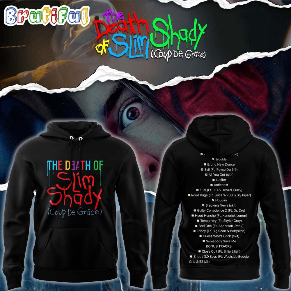 Eminem The Death Of Slim Shady Coup De Grace Hoodie