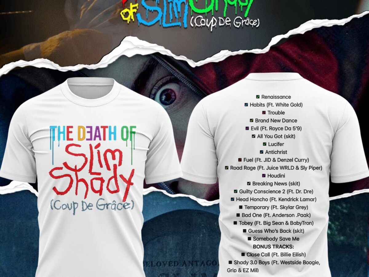 Eminem The Death Of Slim Shady T Shirt