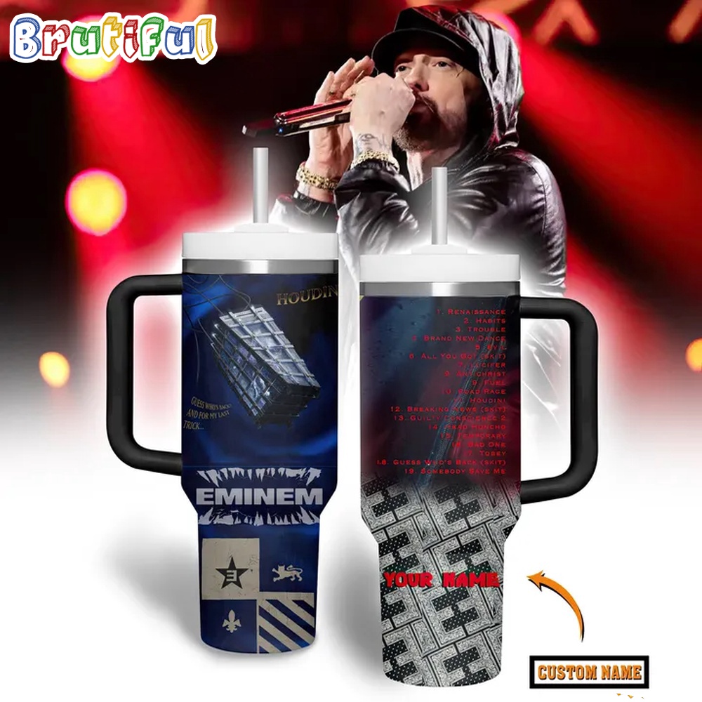 Eminems Music Fan Lovers Custom Stanley Tumbler 40oz
