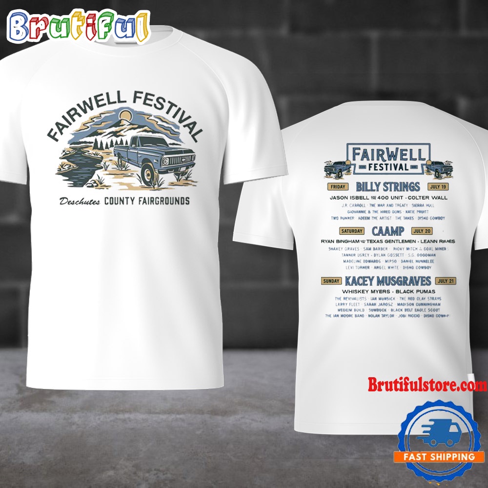 Fairwell Festival 2024 Deschutes County Fairgrounds Concert Unisex T Shirt