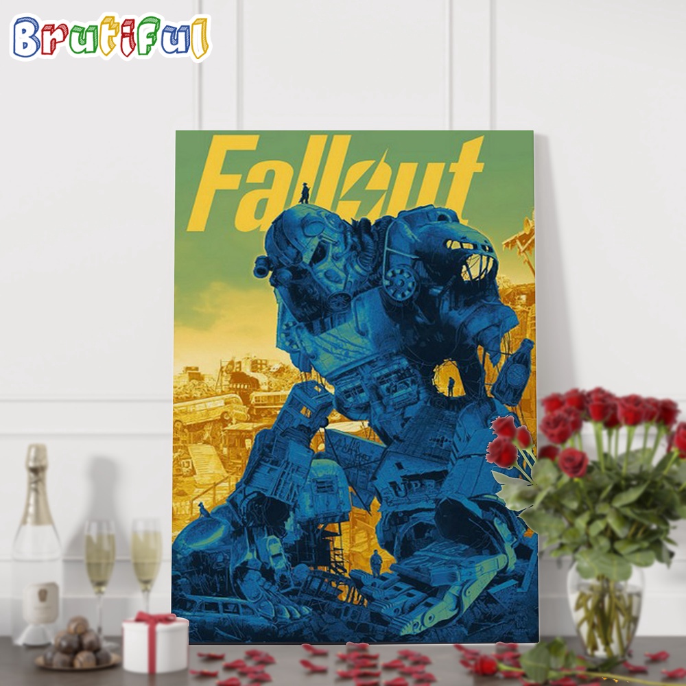 Fallouts Wasteland July 27 2024 Mutant SDCC Wall Art Poster Canvas
