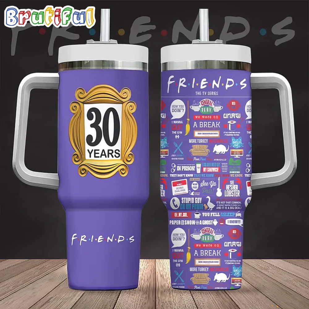 Friends Music Band Stanley Tumbler Cup 40Oz