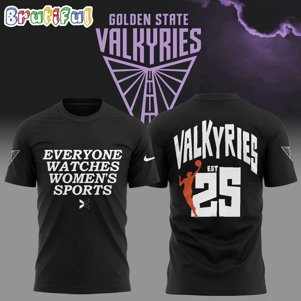 Golden State Valkyries WNBA 2024 Basketball 3D T Shirt