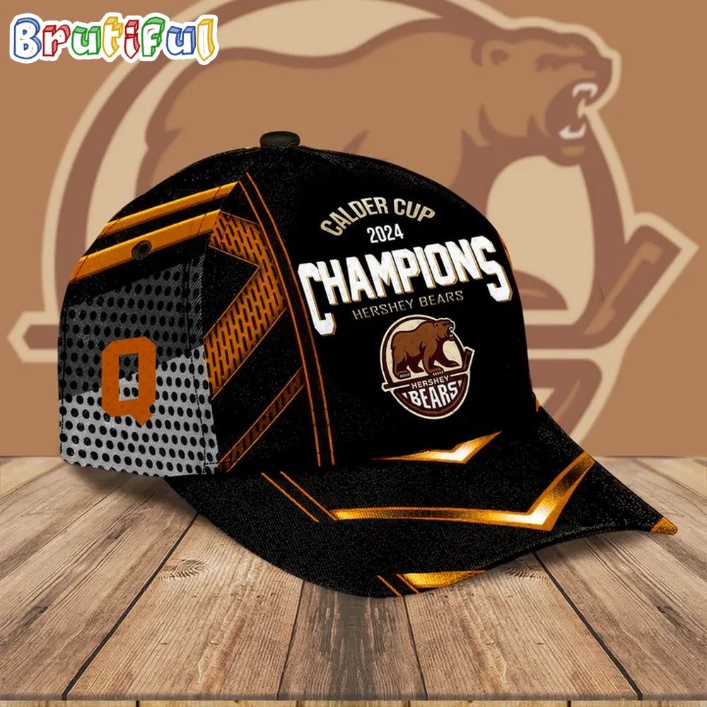 Hershey Bears Champions Calder Cup 2024 Baseball Cap 2