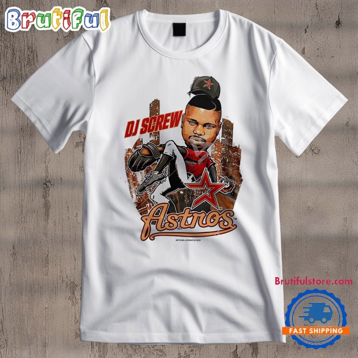 洋楽 TEXAS SIZZURP BASEBALL JERSEY dj screw Houston Astros DJ Screw Signature Jersey