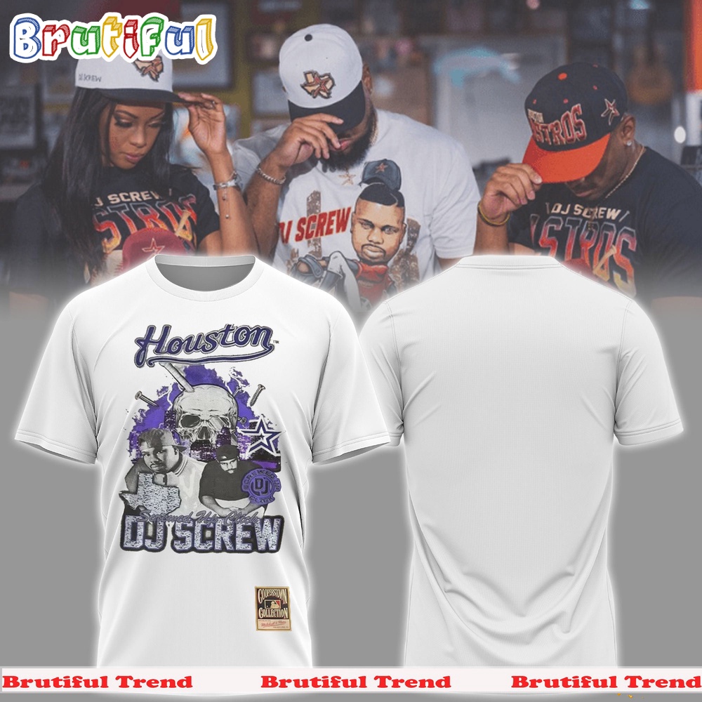 Houston Astros Baseball Debut New Dj Screw T Shirt