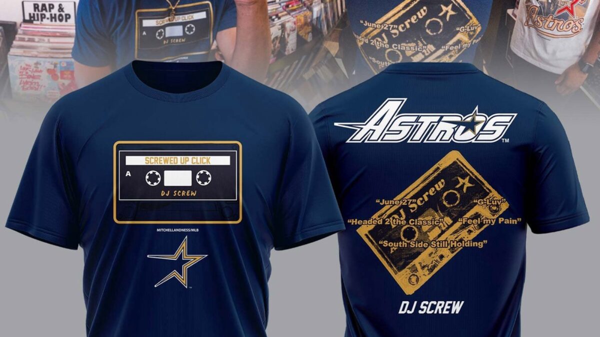 Houston Astros Baseball x DJ Screw 2024 3D Shirt