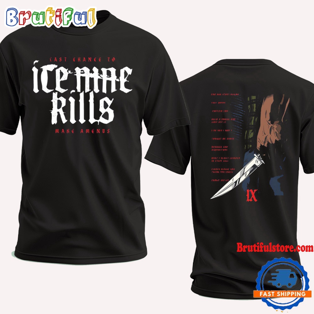 Ice Nine Kills Last Chance To Make Amends T Shirt