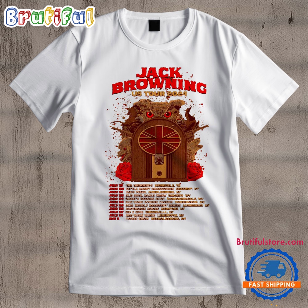 Jack Browning US Tour 2024 T Shirt