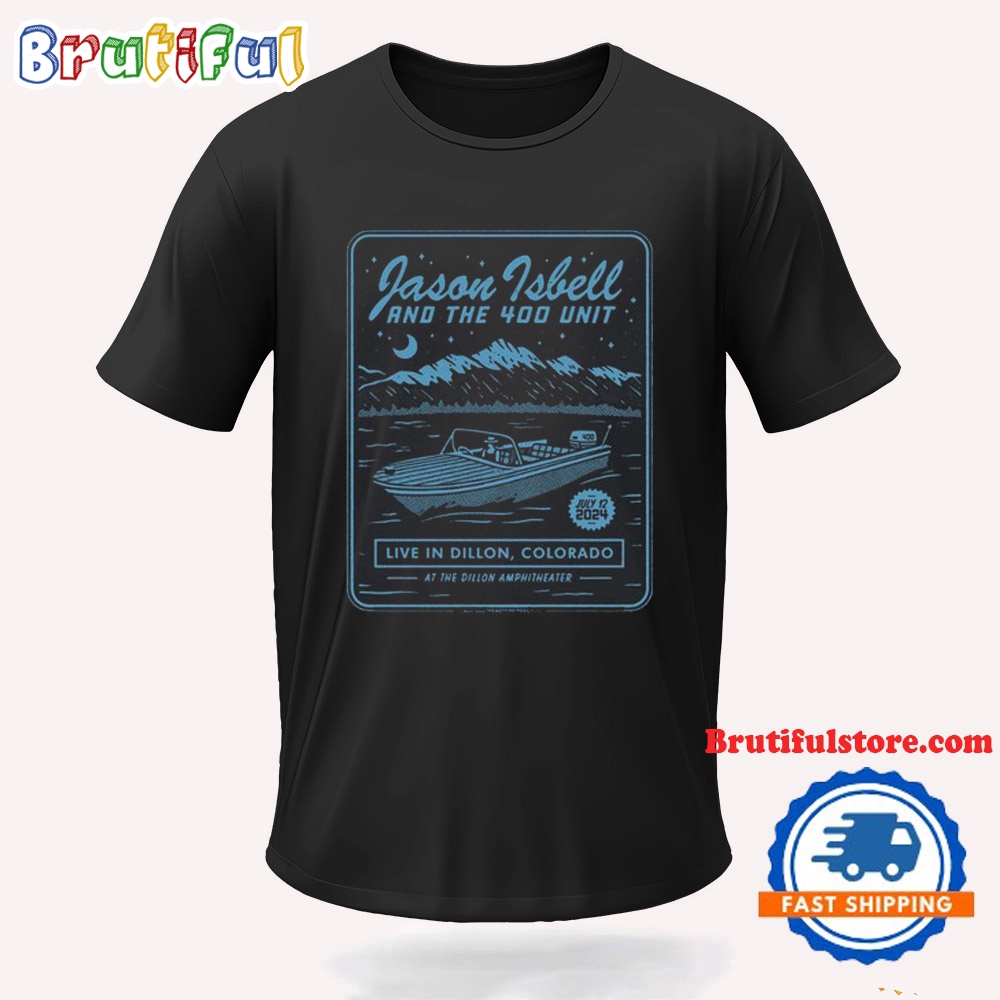 Jason Isbell And The 400 Unit July 12 2024 Live In Dillon Co Vintage T Shirt
