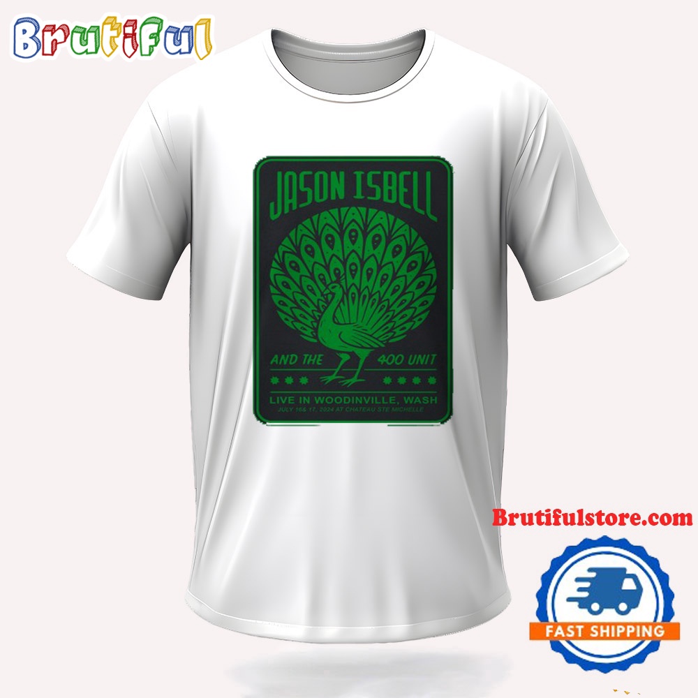 Jason Isbell July 16 17 2024 Live In Woodinville Wash T Shirt
