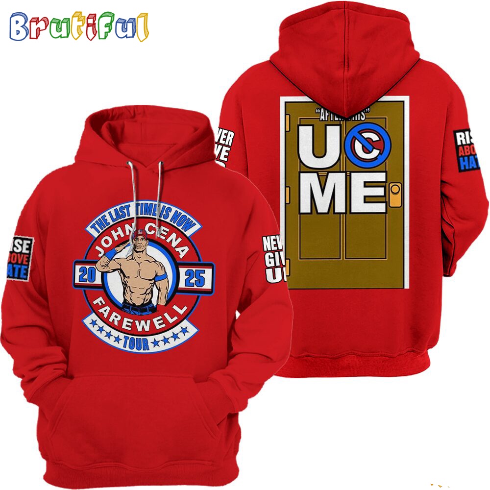 John Cena The Last Time Is Now 2025 Hoodie