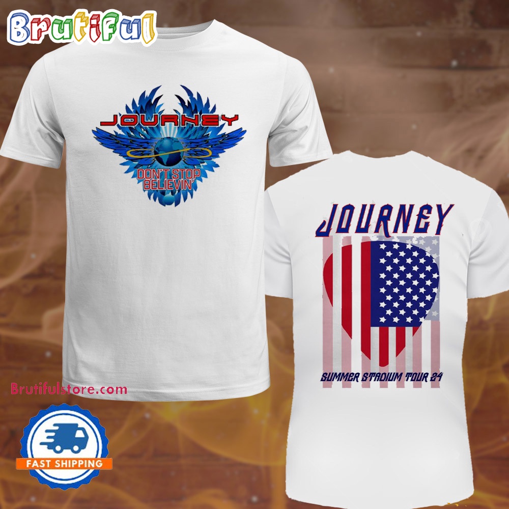 Journey Summer Stadium Tour 2024 Dont Stop Believin T Shirt