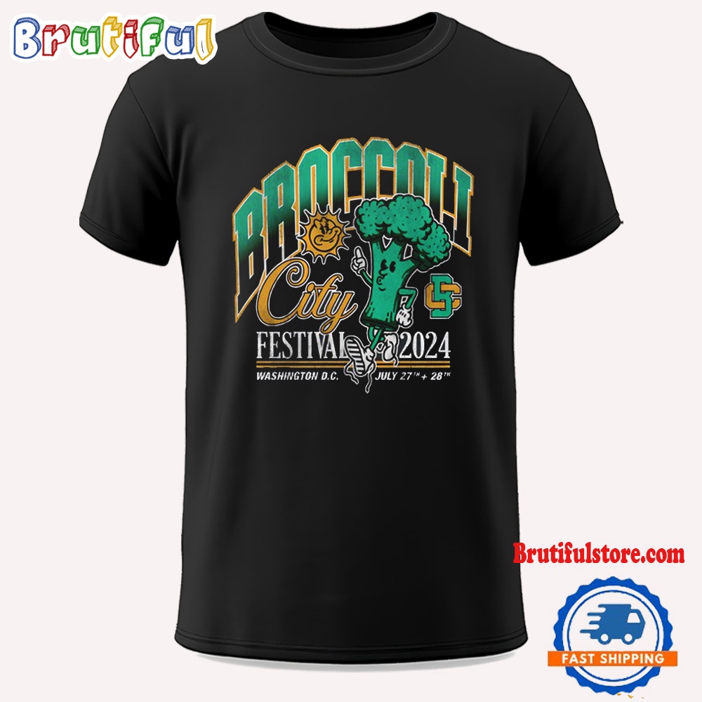 July 27 28 2024 Broccoli City University Unisex T Shirt
