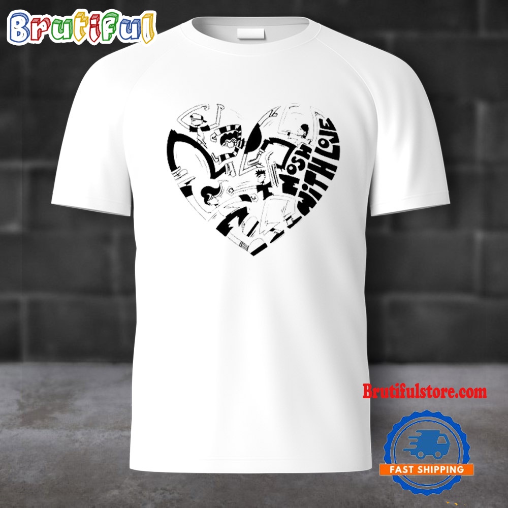 Kid Kapichi Mosh With Love Art 2024 T Shirt