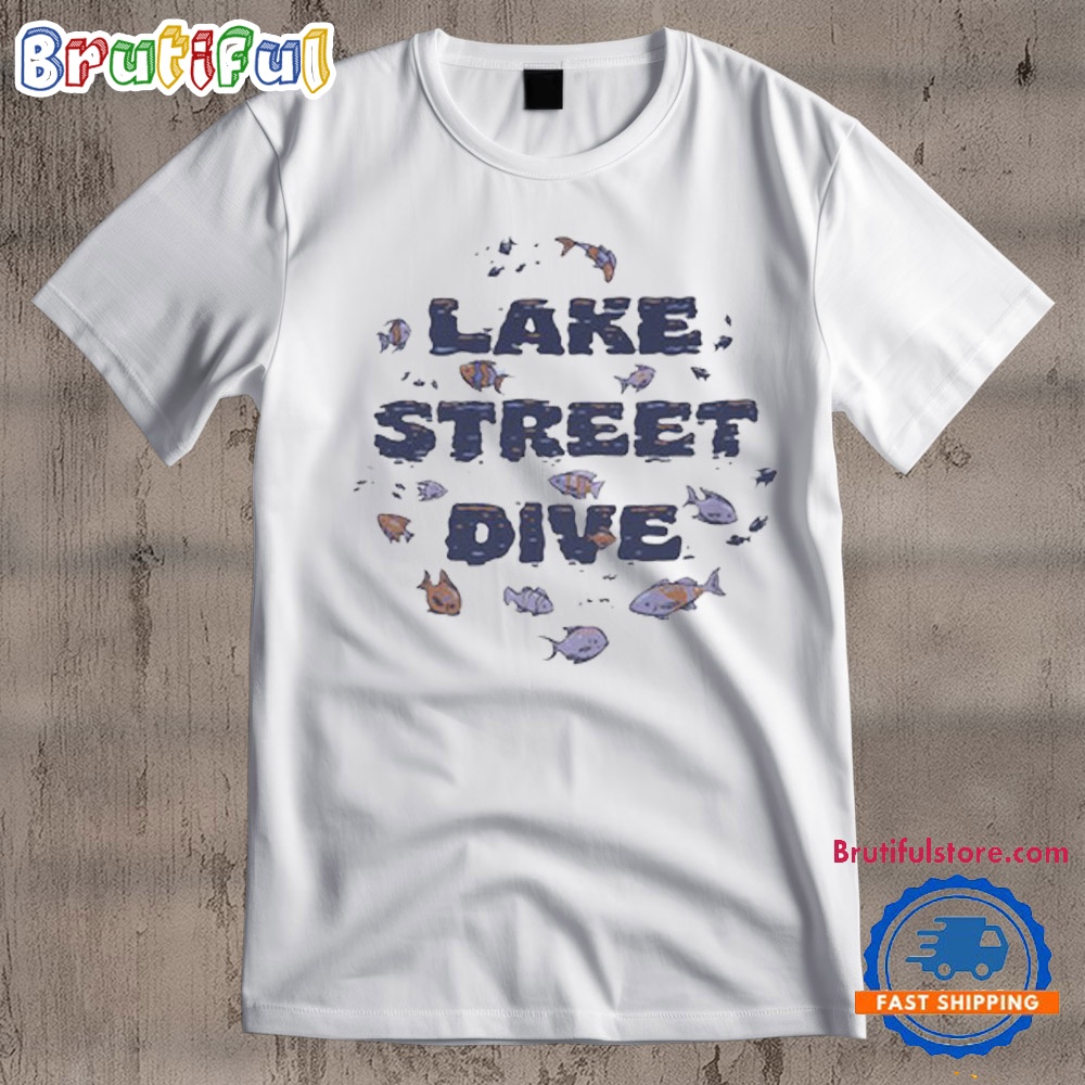 Lake Street Dive Underwater Logo 2024 T Shirt