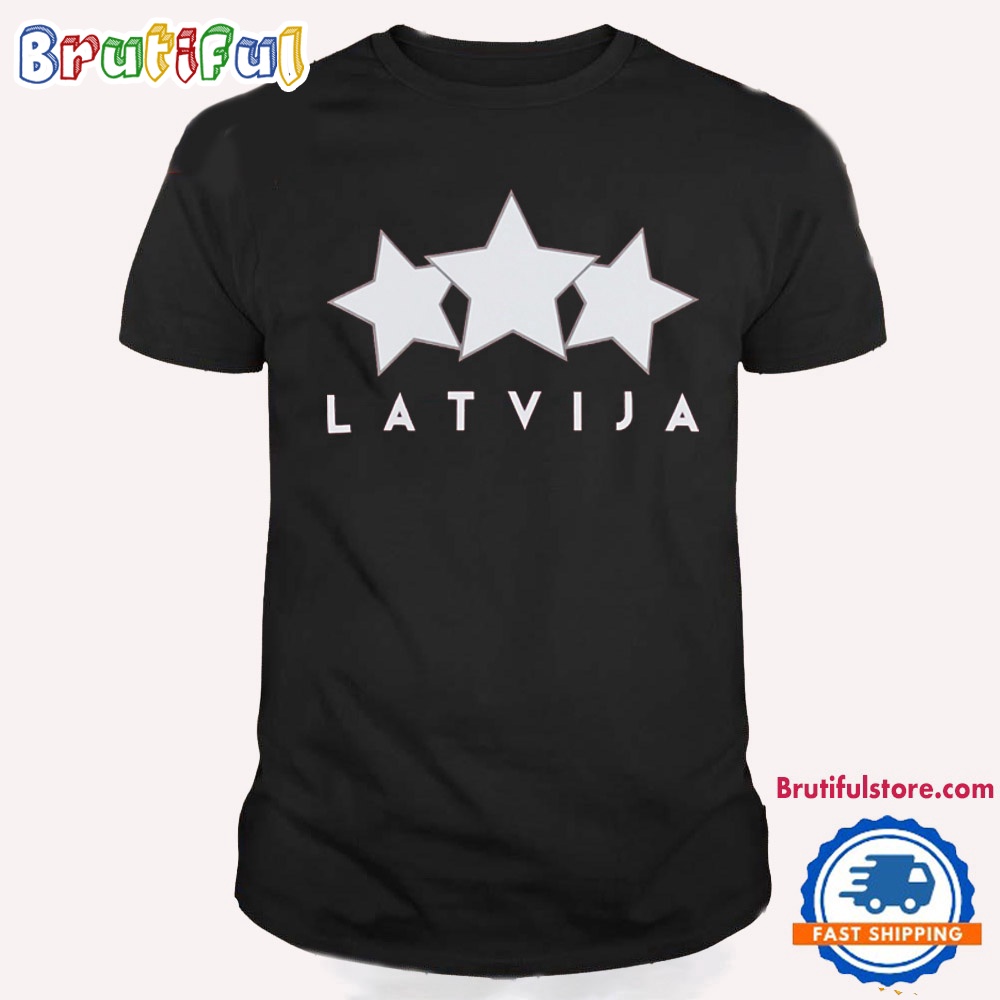 Latvia Basketball 2024 T Shirt