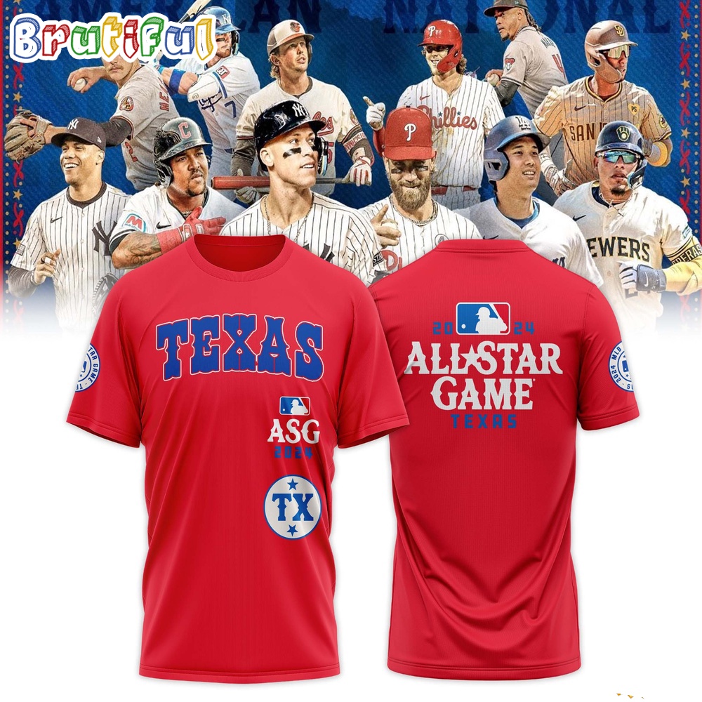 MLB All Star 2024 ASG Texas Custom T Shirt