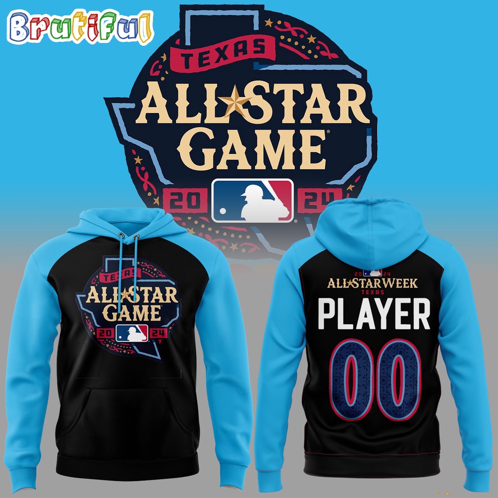 MLB All Star Game 2024 Week Texas All Over Print Hoodie