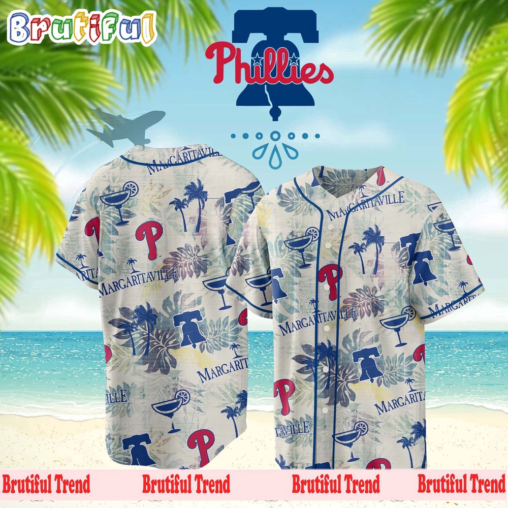 MLB Philadelphia Phillies 2024 Margaritaville Night Jersey