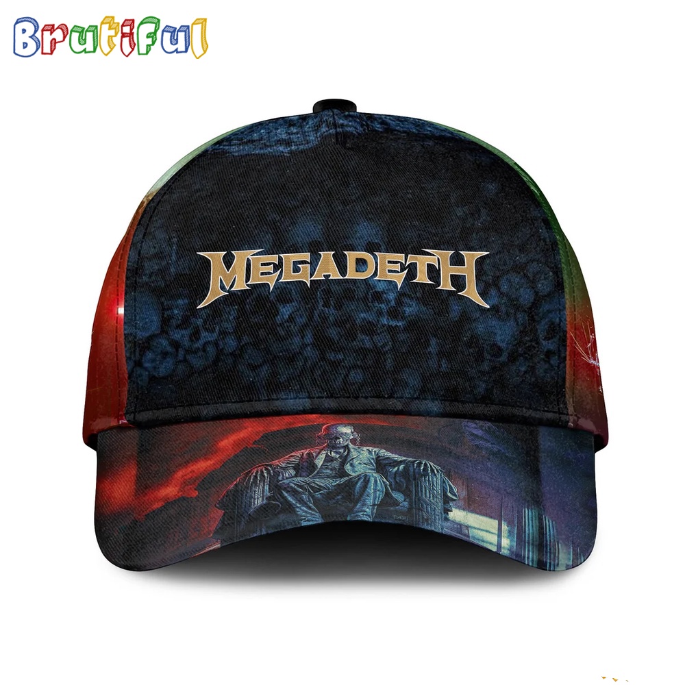 Megadeth Music Band Graphics Design Baseball Cap 1