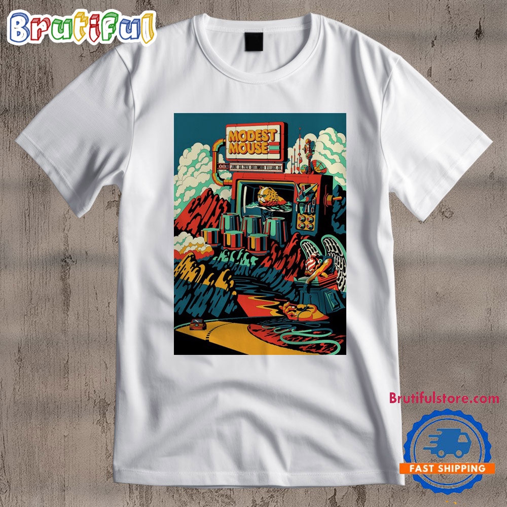 Modest Mouse June 30 2024 Greenwood Village CO Tour T Shirt