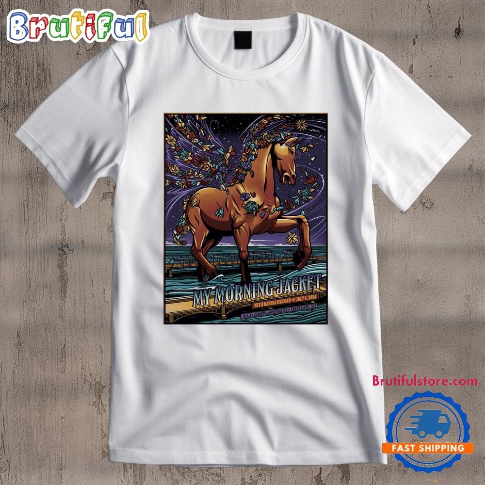 My Morning Jacket July 1 2024 Meijer Gardens Amphitheater Grand Rapids MI T Shirt