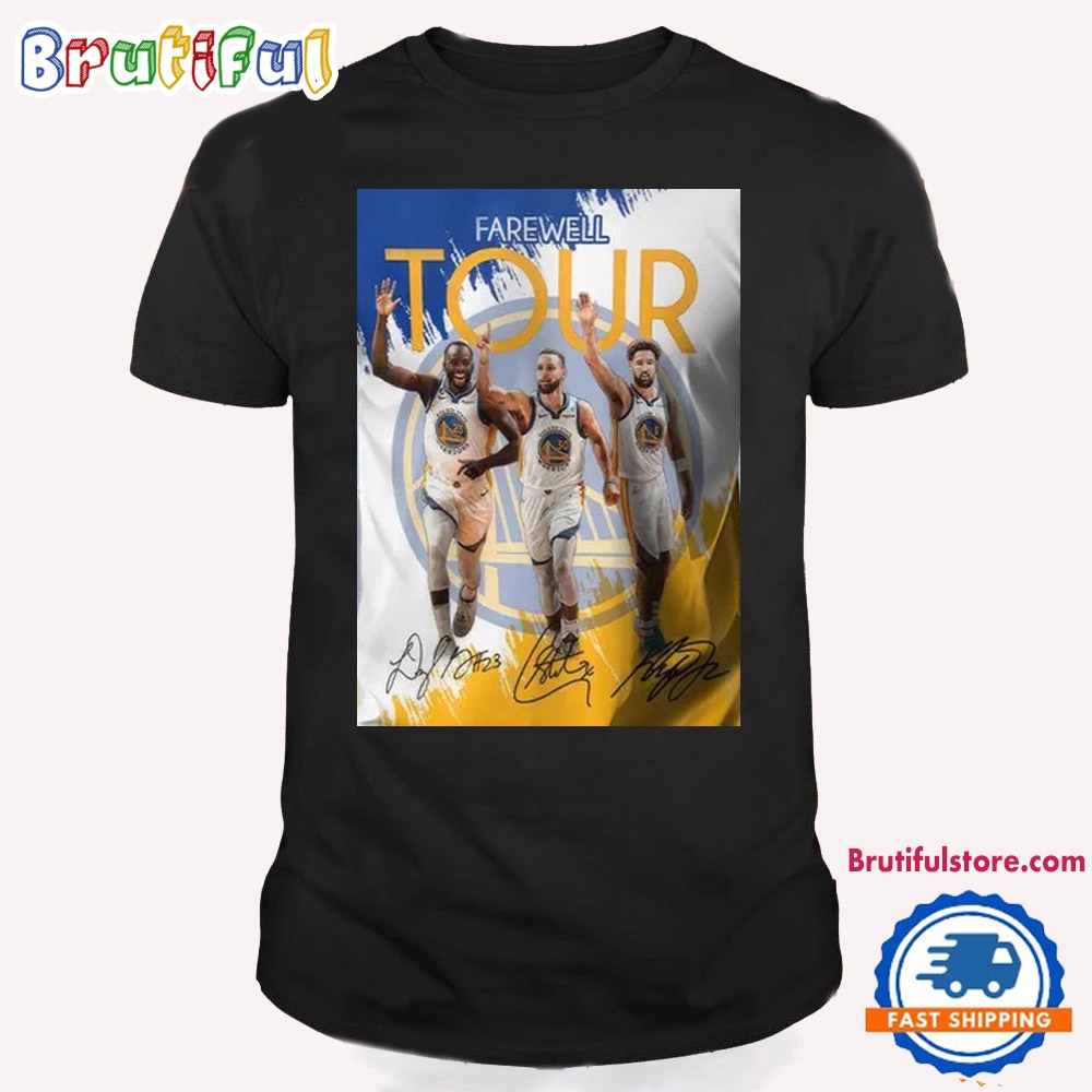 NBA Golden State Warriors End Of An Era Farewell Tour Signature Shirt