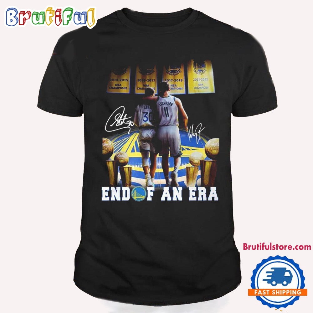 NBA Golden State Warriors Stephen Curry And Klay Thompson Basketball T Shirt