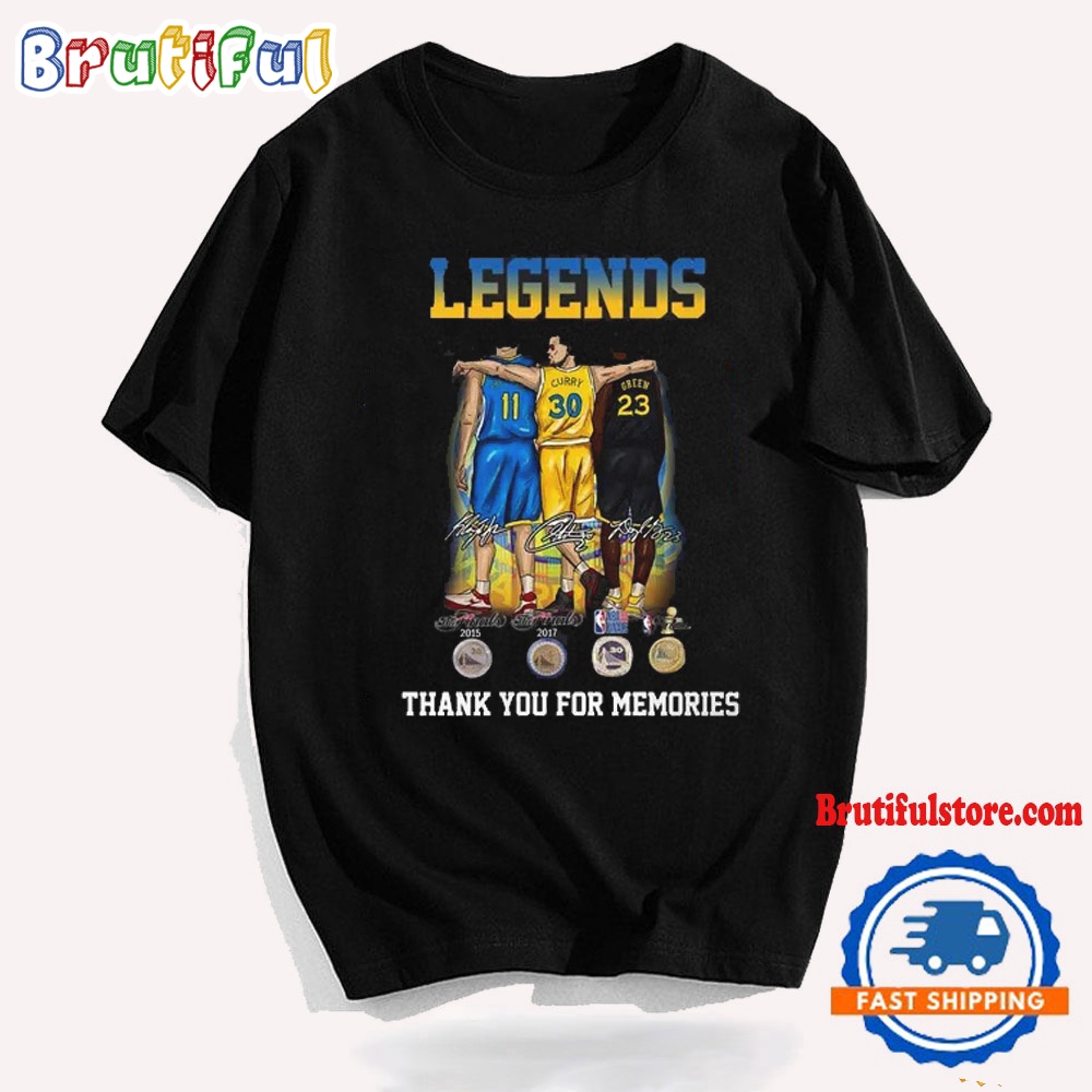 NBA Stephen Curry Basketball Legends Signature T Shirt