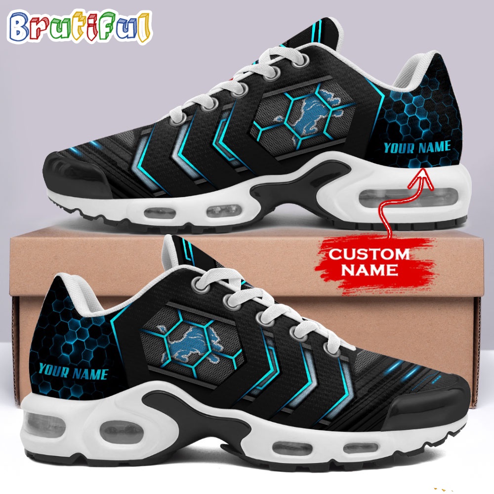 NFL Detroit Lions Football Air Max Plus Shoes 1