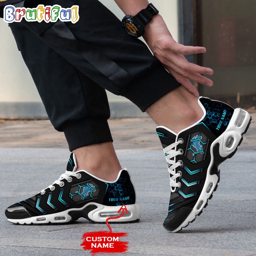 NFL Detroit Lions Football Air Max Plus Shoes 2