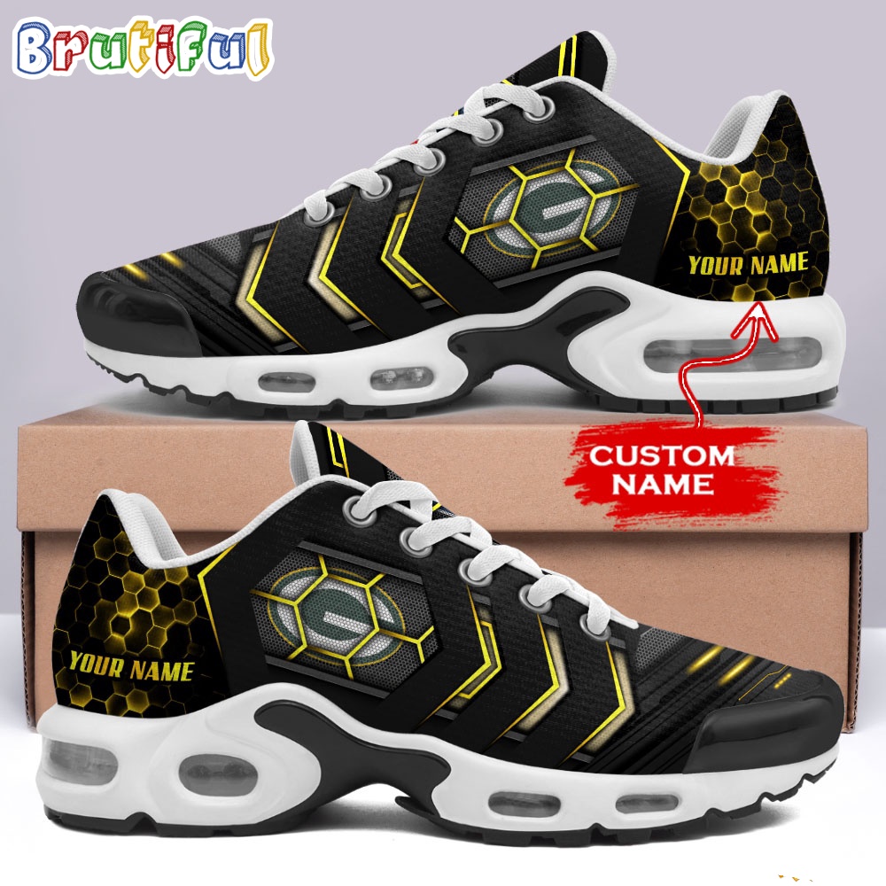 NFL Green Bay Packers Football Air Max Plus Shoes 1