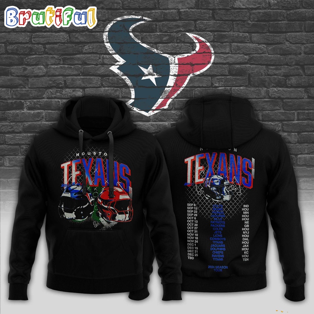 NFL Houston Texans 2024 Schedule Football Hoodie Shirt