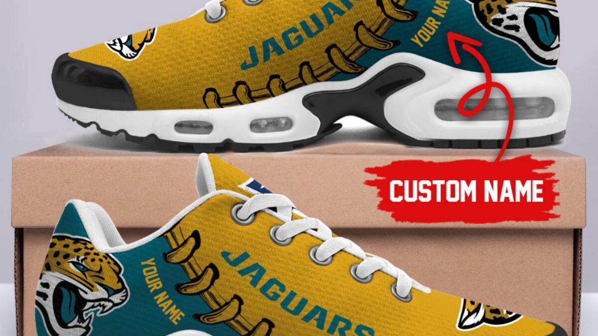 NFL Jacksonville Jaguars Custom Air Max Plus Shoes display picture 3