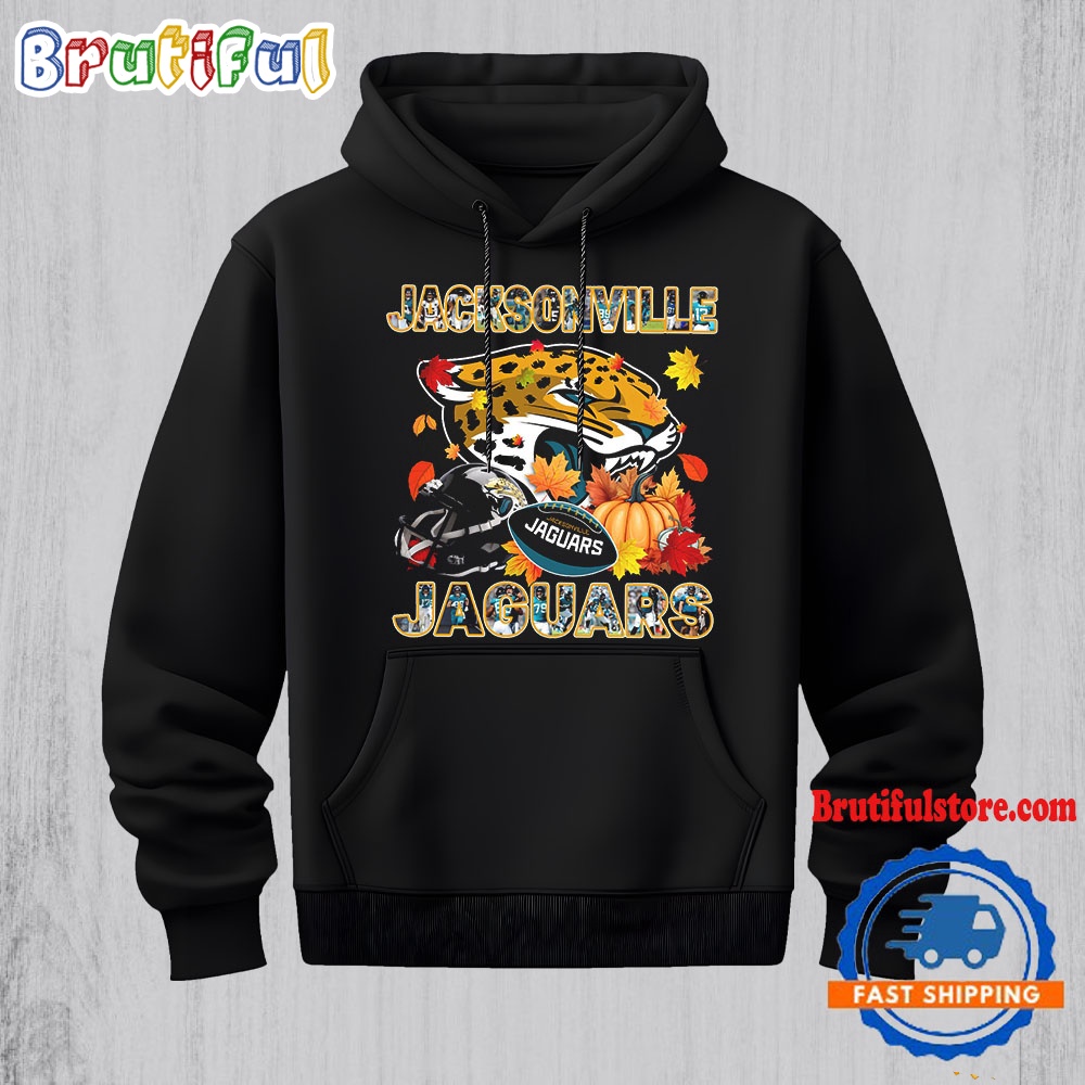 NFL Jacksonville Jaguars Team Player Graphics Autumn Hoodie Shirt