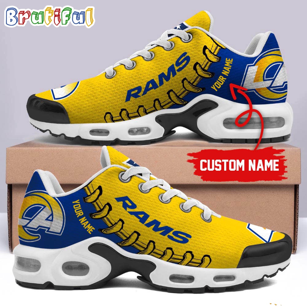 NFL Los Angeles Rams Custom Air Max Plus Shoes 1