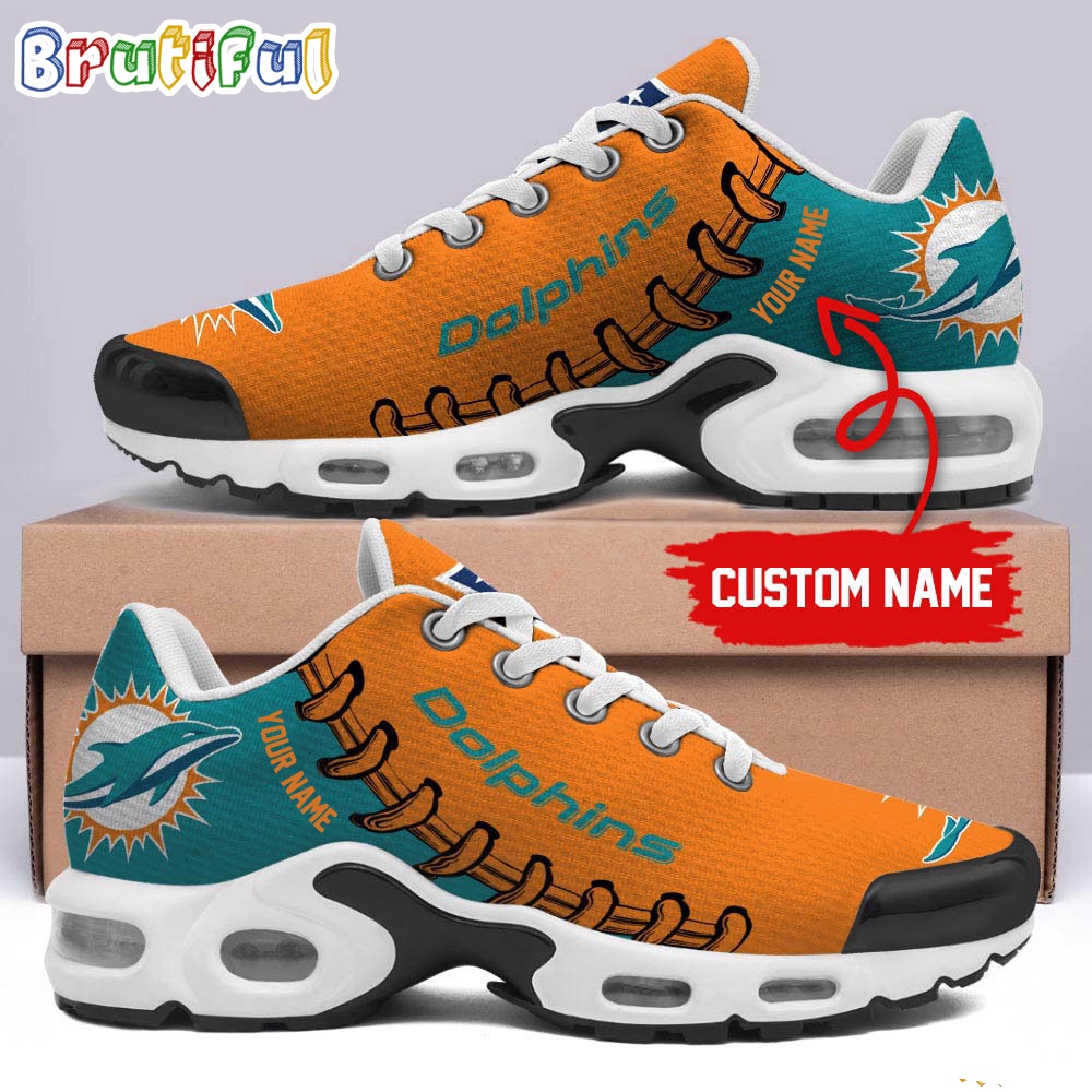 NFL Miami Dolphins Custom Air Max Plus Shoes 1