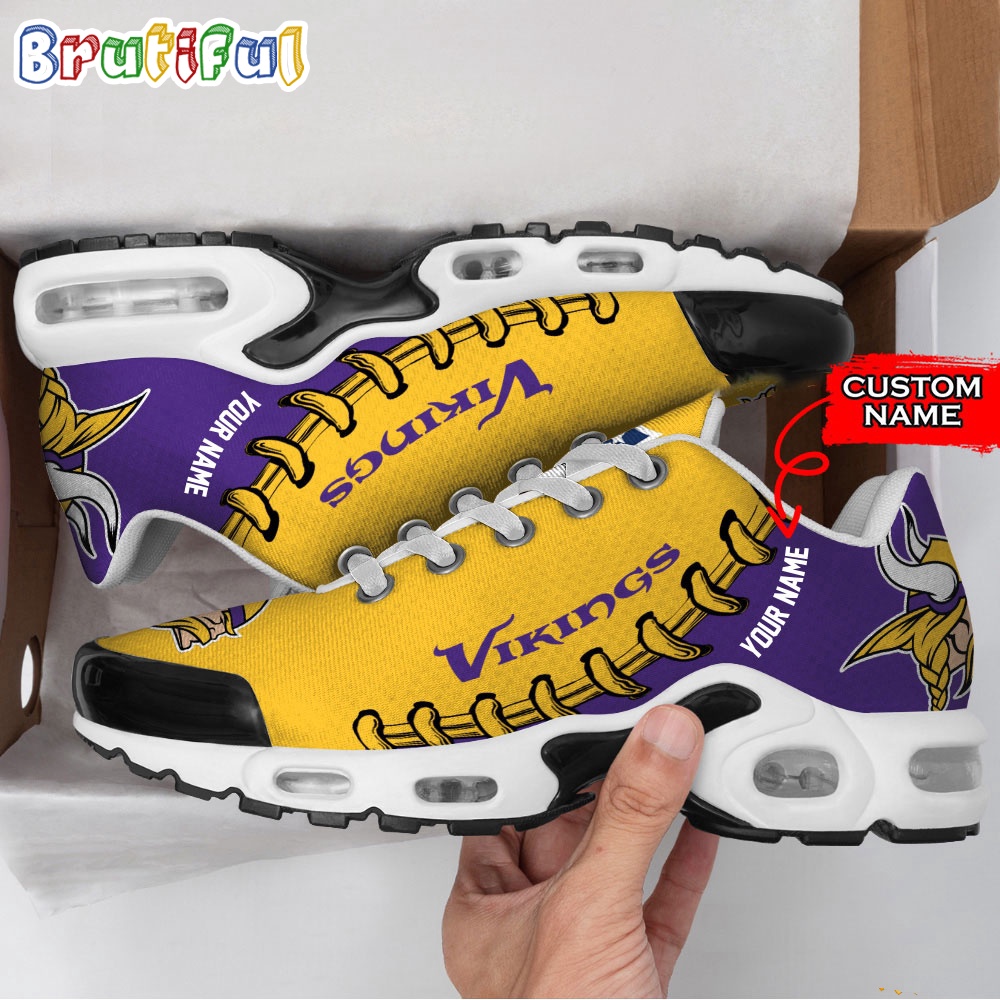 NFL Minnesota Vikings Custom Air Max Plus Shoes 2