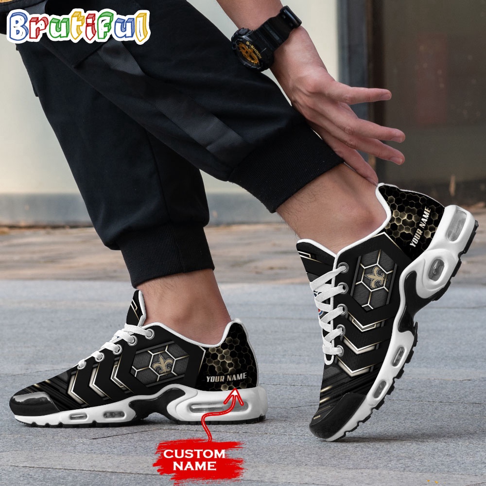 NFL New Orleans Saints Football Air Max Plus Shoes 2
