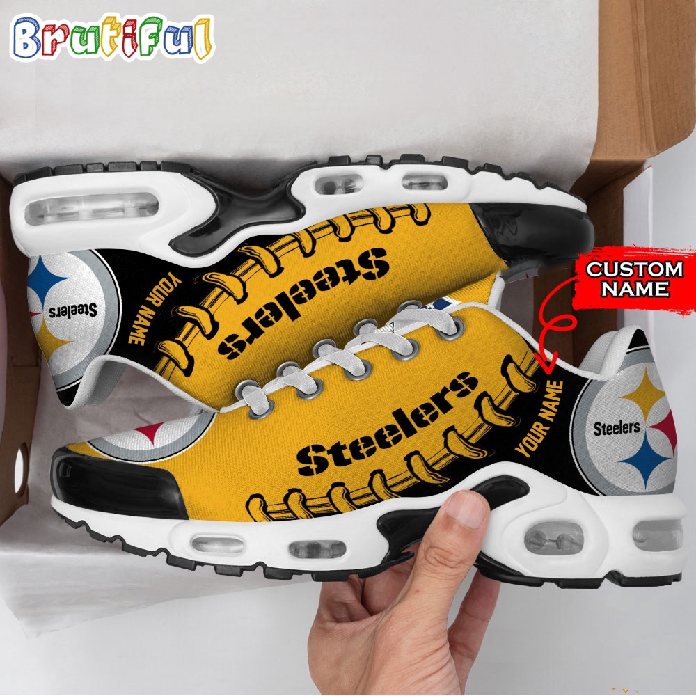 NFL Pittsburgh Steelers Custom Air Max Plus Shoes 2